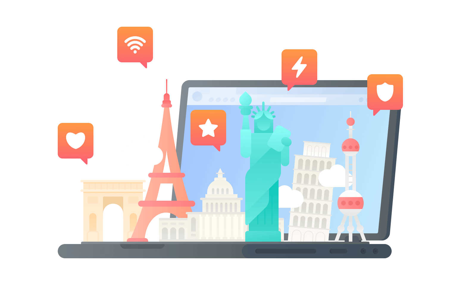 在突尼斯连接到中国vpn - 天空乐享